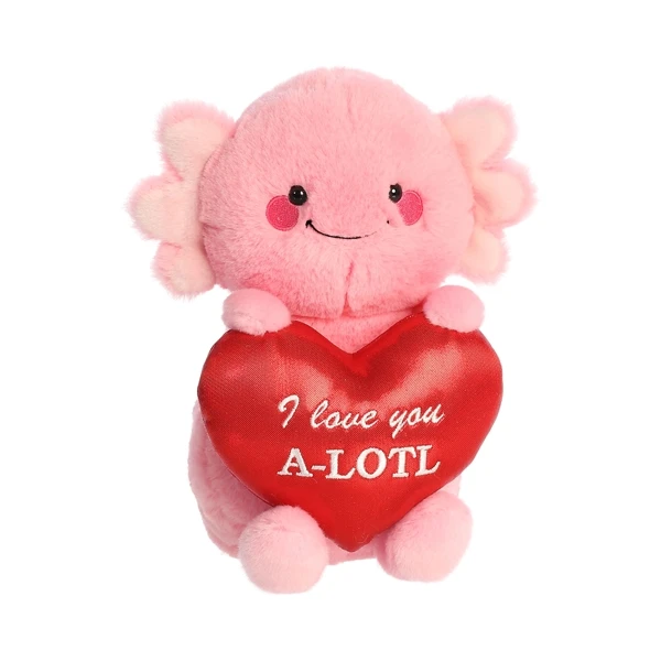 I Love You A-LOTL Plush Axolotl By Aurora 2 I Love You A-LOTL Plush Axolotl By Aurora - Image 2