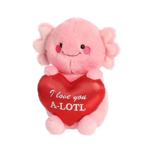 I Love You A-LOTL Plush Axolotl By Aurora 5 I Love You A-LOTL Plush Axolotl By Aurora - Image 5