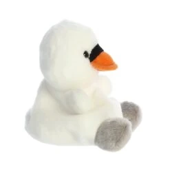 Alina The Plush Swan Palm Pals By Aurora 6 Alina The Plush Swan Palm Pals By Aurora -Stuffed Toy Store AR 82145 4