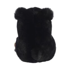 Blizzard The Stuffed Black Bear 5.5 Inch Rolly Pet By Aurora -Stuffed Toy Store AR 99335 5