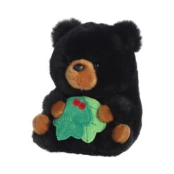 Blizzard The Stuffed Black Bear 5.5 Inch Rolly Pet By Aurora -Stuffed Toy Store AR 99335 7