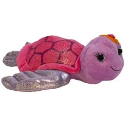 Tallulah The Sparkly Purple Stuffed Turtle 10 Inch By First And Main