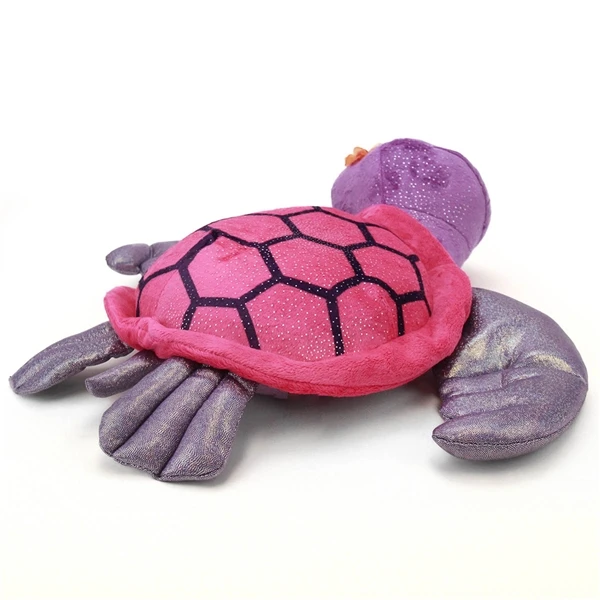 Tallulah The Sparkly Purple Stuffed Turtle 15 Inch By First And Main 3 Tallulah The Sparkly Purple Stuffed Turtle 15 Inch By First And Main - Image 3