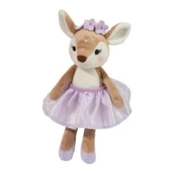 Amalia The Plush Ballerina Deer Fawn By Douglas