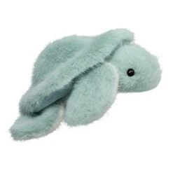 Stuffed Aqua Turtle Lil Baby By Douglas