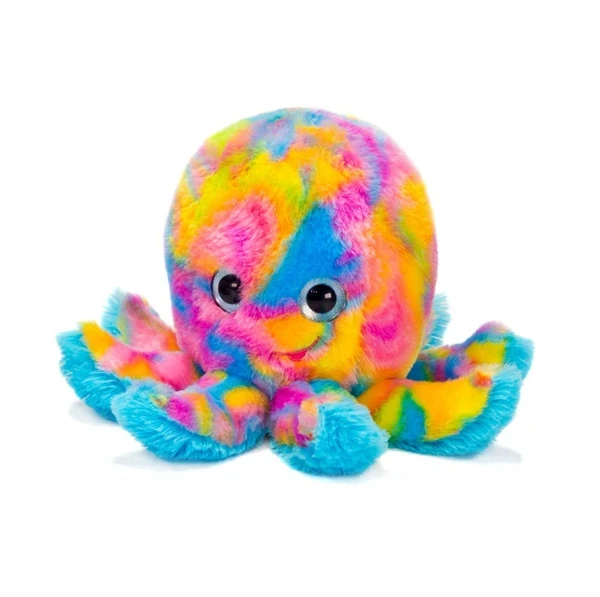 Psychedelic Multicolored Stuffed Octopus By Fiesta 1 Psychedelic Multicolored Stuffed Octopus By Fiesta