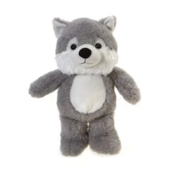 Plush Wolf 11 Inch Stuffed Animal By Fiesta