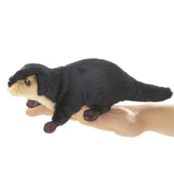 River Otter Finger Puppet By Folkmanis Puppets