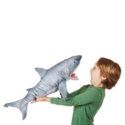Full Body Great White Shark Puppet By Folkmanis Puppets -Stuffed Toy Store FK 3181 5