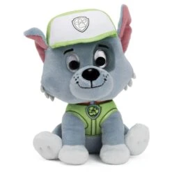 Paw Patrol Rocky 6 Inch Stuffed Dog By Gund