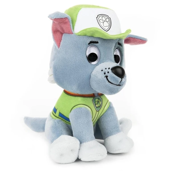 Paw Patrol Rocky 6 Inch Stuffed Dog By Gund 2 Paw Patrol Rocky 6 Inch Stuffed Dog By Gund - Image 2