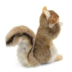 Handcrafted 9 Inch Standing Lifelike Squirrel Stuffed Animal By Hansa -Stuffed Toy Store HN 3745 4