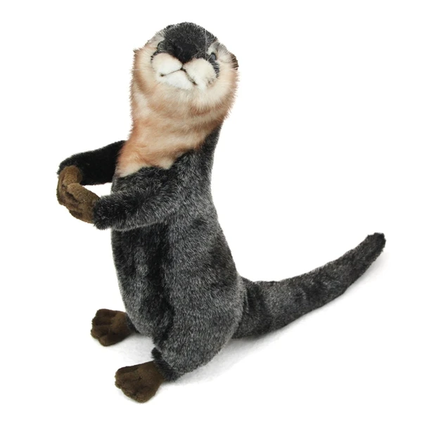 Handcrafted 14 Inch Lifelike Standing Stuffed River Otter By Hansa 1 Handcrafted 14 Inch Lifelike Standing Stuffed River Otter By Hansa