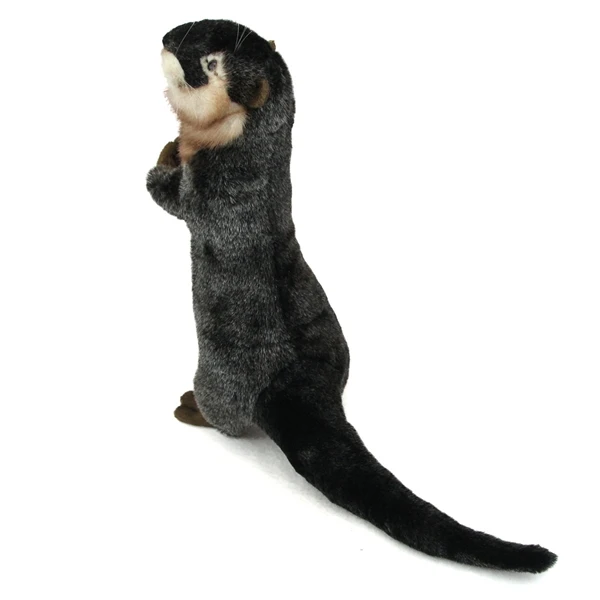Handcrafted 14 Inch Lifelike Standing Stuffed River Otter By Hansa 3 Handcrafted 14 Inch Lifelike Standing Stuffed River Otter By Hansa - Image 3