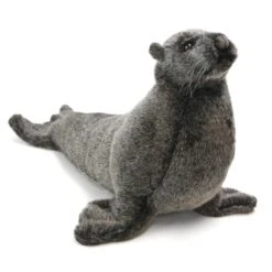 Lifelike Sea Lion Pup Stuffed Animal By Hansa