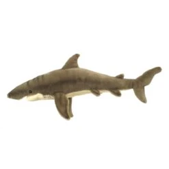 Lifelike Great White Shark Stuffed Animal By Hansa