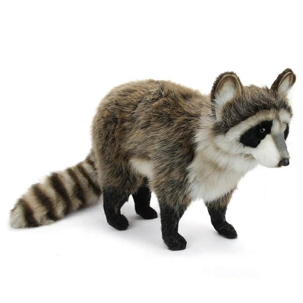 Handcrafted 18 Inch Lifelike Raccoon Stuffed Animal By Hansa 1 Handcrafted 18 Inch Lifelike Raccoon Stuffed Animal By Hansa