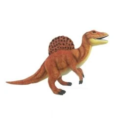 Handcrafted 27 Inch Lifelike Orange Spinosaurus Stuffed Animal By Hansa