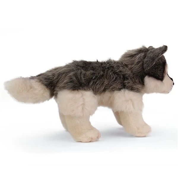 Lifelike Wolf Stuffed Animal By Demdaco 3 Lifelike Wolf Stuffed Animal By Demdaco - Image 3