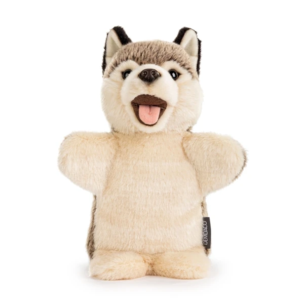 Animalcraft Plush Wolf Hand Puppet By Demdaco 1 Animalcraft Plush Wolf Hand Puppet By Demdaco