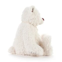 Jumbo LOVED Plush Cream And Red Teddy Bear By Demdaco -Stuffed Toy Store NJ 5004830125 5