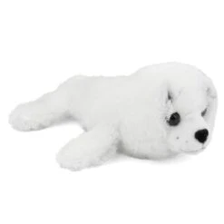 Stuffed Harp Seal Pup Conservation Critter By Wildlife Artists