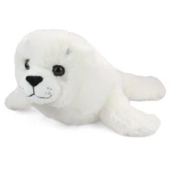 Large Stuffed Harp Seal Pup Conservation Critter By Wildlife Artists