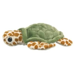 Plush Green Sea Turtle Puppet Eco Pals By Wildlife Artists
