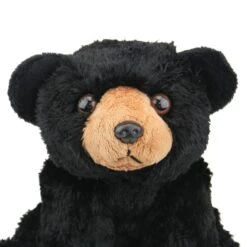 Stuffed Black Bear Mini Cuddlekin By Wild Republic 4 Stuffed Black Bear Mini Cuddlekin By Wild Republic -Stuffed Toy Store WR 10832 3