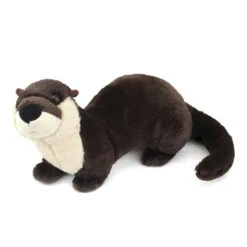 Stuffed River Otter Mini Cuddlekin By Wild Republic