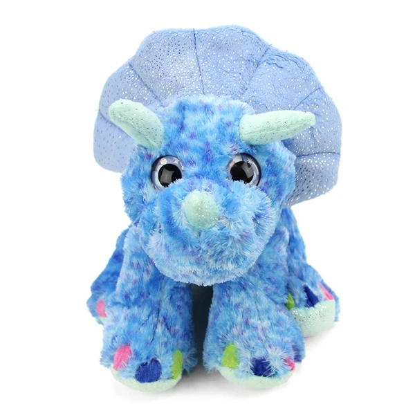 Blue Stuffed Triceratops Sweet And Sassy Plush Animal By Wild Republic 2 Blue Stuffed Triceratops Sweet And Sassy Plush Animal By Wild Republic - Image 2