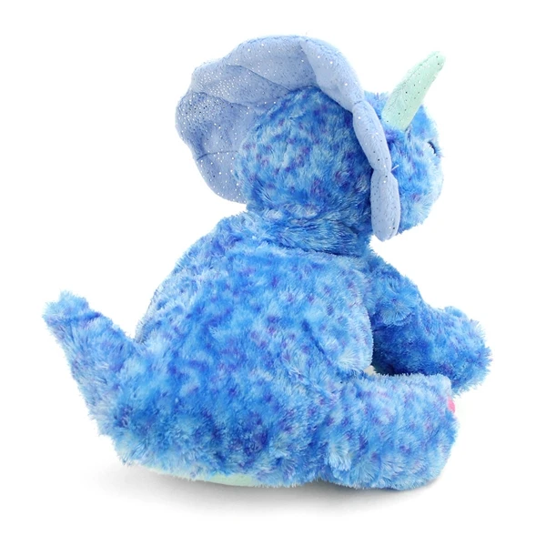 Blue Stuffed Triceratops Sweet And Sassy Plush Animal By Wild Republic 3 Blue Stuffed Triceratops Sweet And Sassy Plush Animal By Wild Republic - Image 3
