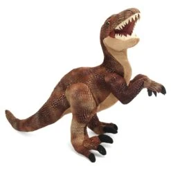Dinosauria Realistic Velociraptor Stuffed Animal By Wild Republic