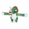 Huggers Triceratops Stuffed Animal Slap Bracelet By Wild Republic