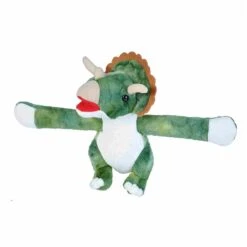 Huggers Triceratops Stuffed Animal Slap Bracelet By Wild Republic