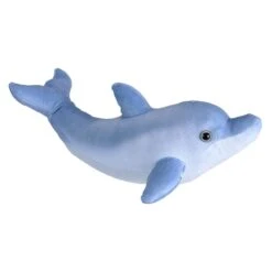 Small Stuffed Bottlenose Dolphin Living Ocean Plush By Wild Republic