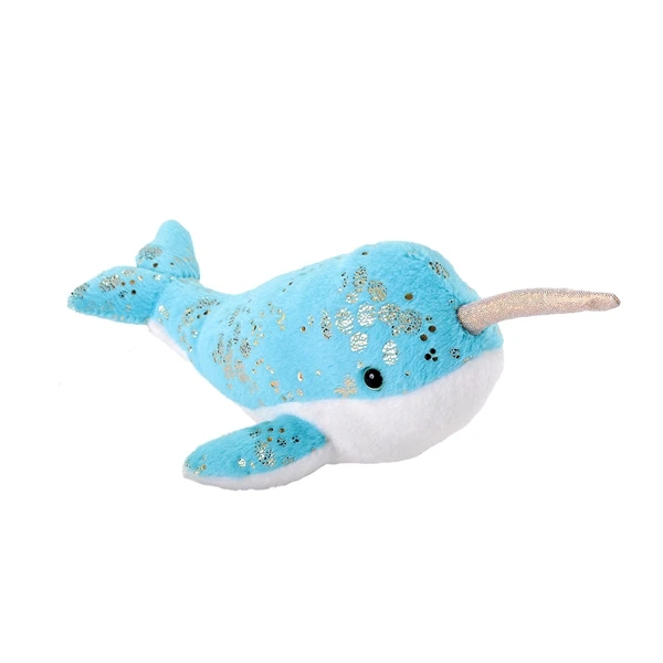Stuffed Narwhal Foilkins By Wild Republic 1 Stuffed Narwhal Foilkins By Wild Republic