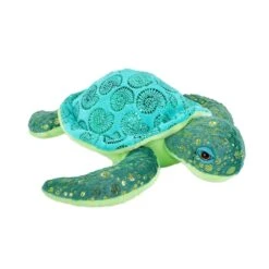 Stuffed Sea Turtle Mini Foilkins By Wild Republic
