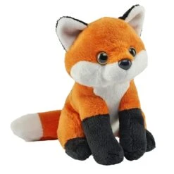 Pocketkins Eco-Friendly Small Plush Red Fox By Wild Republic