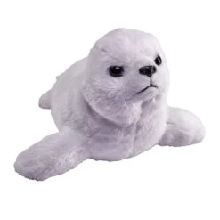 Pocketkins Eco-Friendly Small Plush Harp Seal By Wild Republic