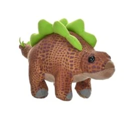 Pocketkins Eco-Friendly Small Plush Stegosaurus Dinosaur By Wild Republic